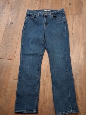 Levi's Dark Blue Straight-Leg Jeans